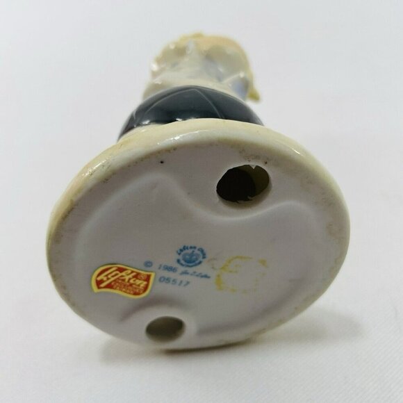 Vintage Lefton Clown Bozo Figurine Violin Musician Music Halloween Circus 05517 - Picture 9 of 12